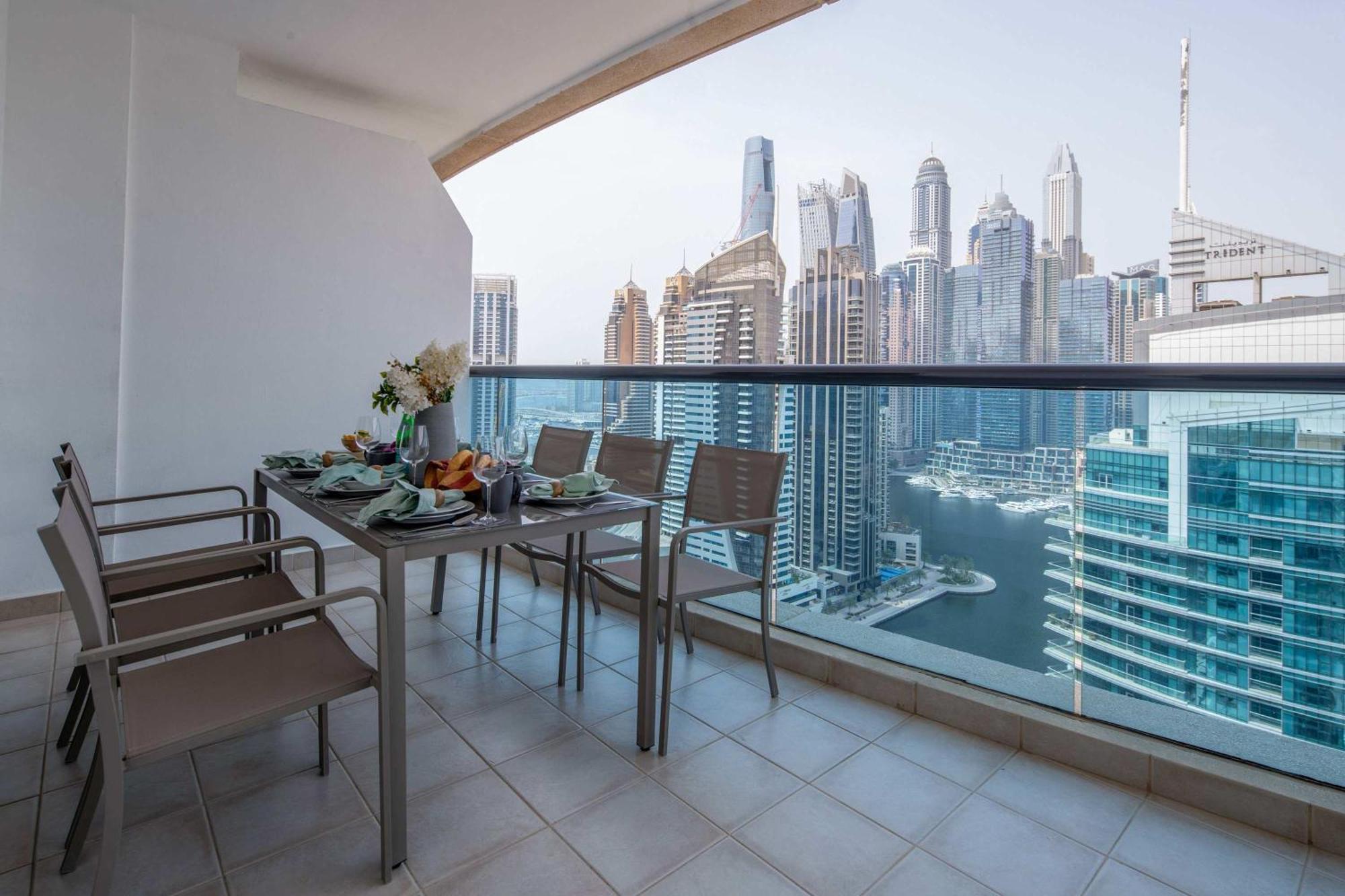 Frank Porter - Time Place Tower Leilighet Dubai Eksteriør bilde